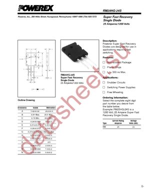 RM25HG-24S datasheet  